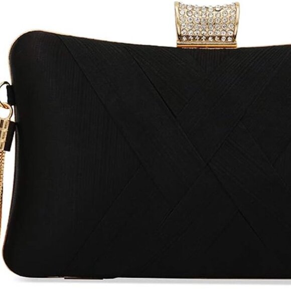 Womens Evening Clutch Bag Designer Evening Handbag Hand Bag,Lady Party Wedding C - Picture 1 of 8